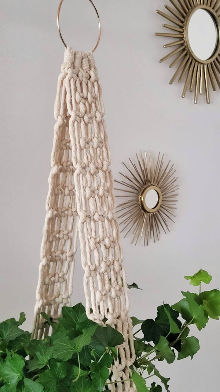 Boho Ampel Ivory